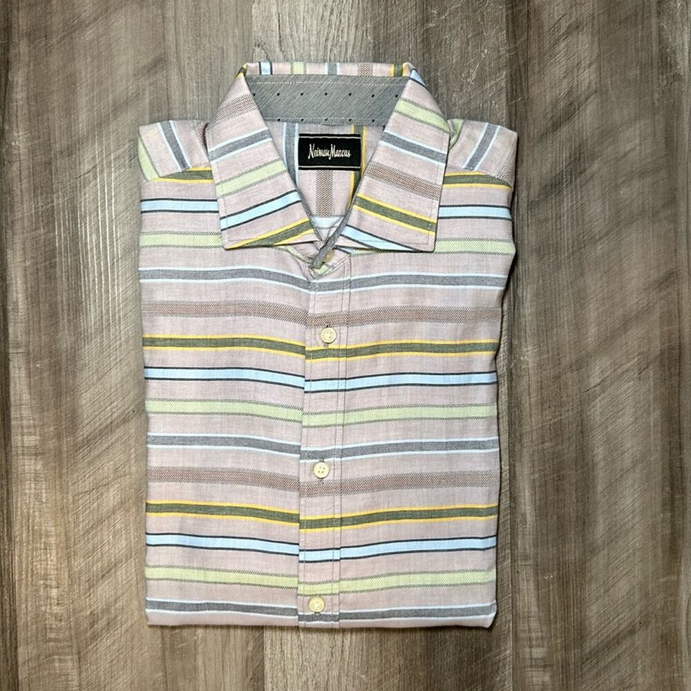 Neiman Marcus Long Sleeve Button Down - Medium